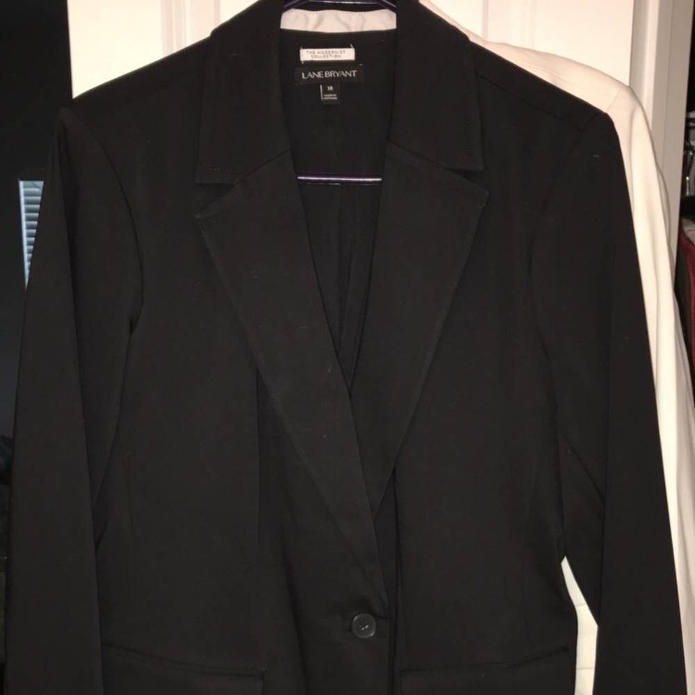 Lane Bryant black blazer